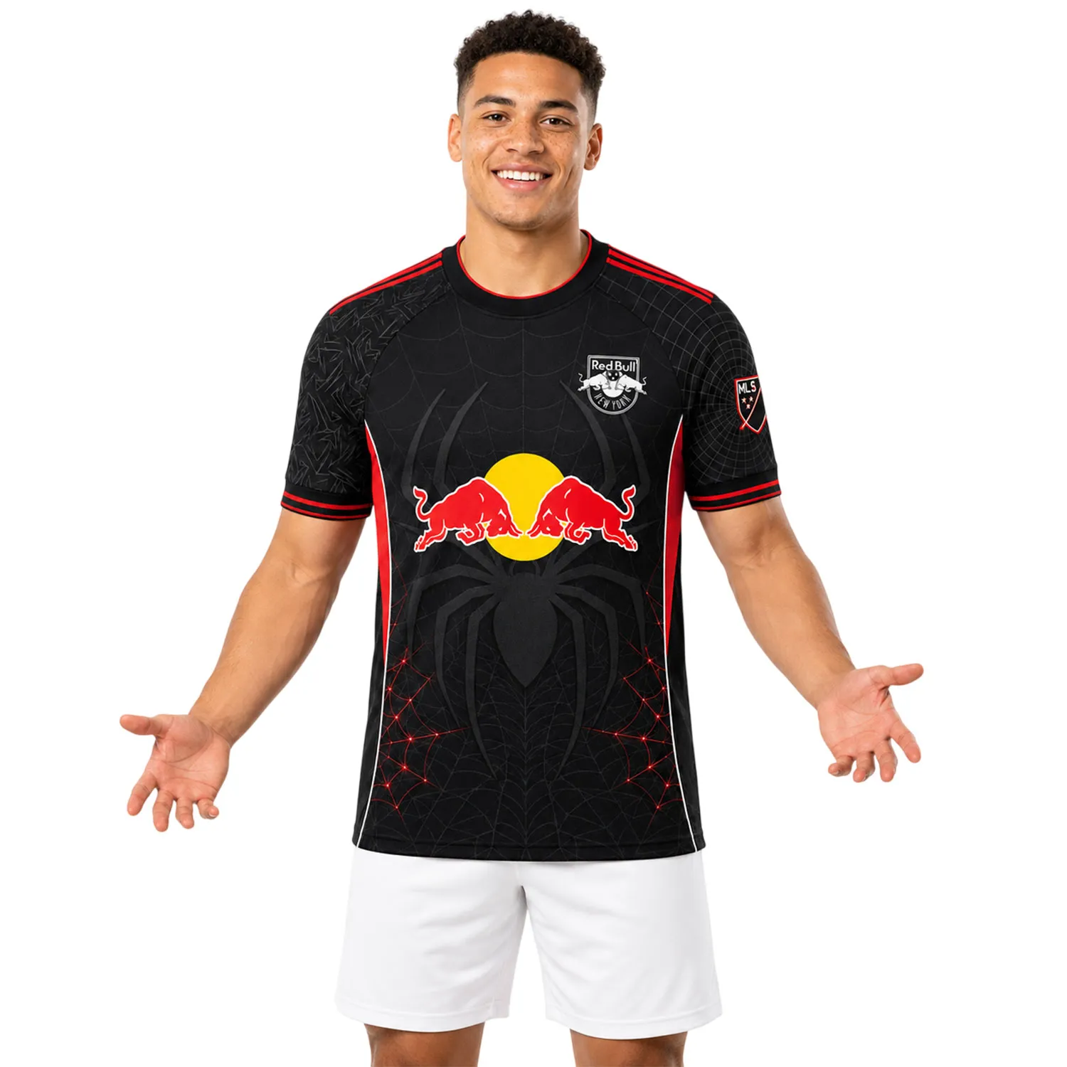 NYRB x Spiderman Custom Fan Soccer Jersey – Exquisite Style