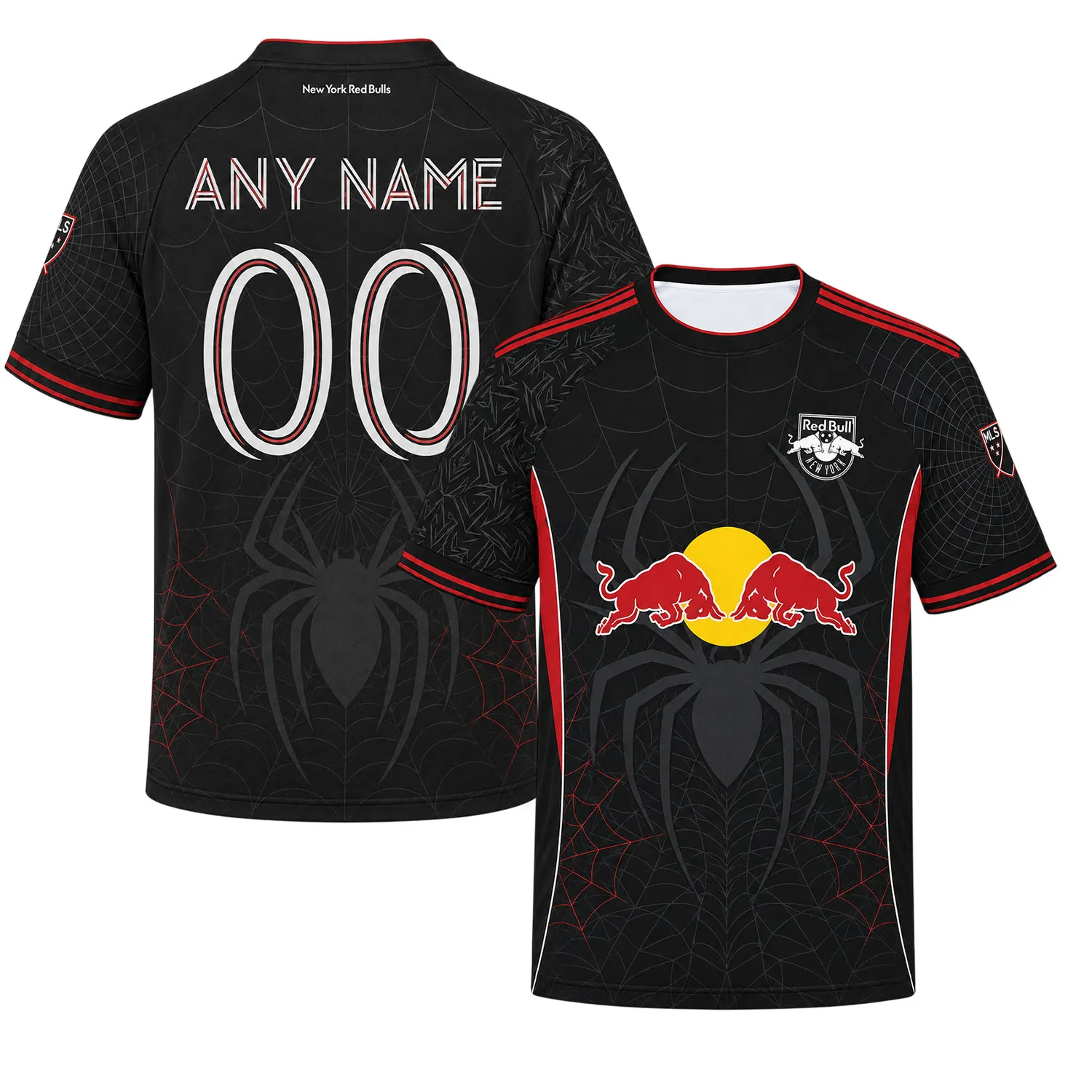 NYRB x Spiderman Custom Fan Soccer Jersey – Exquisite Style