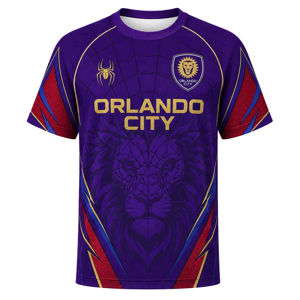 OCSC x Spiderman Jersey – Remarkable Lion Web Design