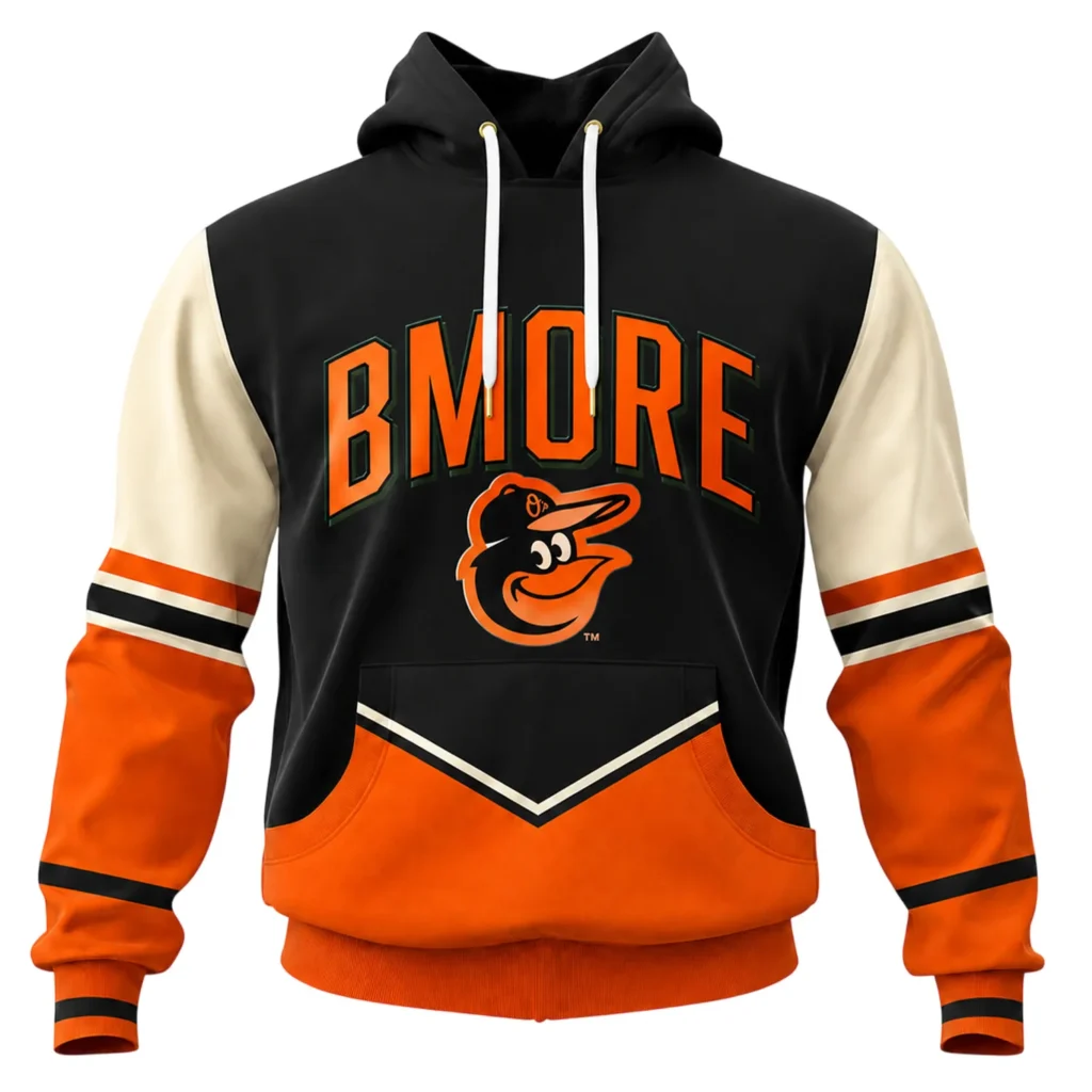 Orioles Black Hoodie Dazzling Fan Merch Custom