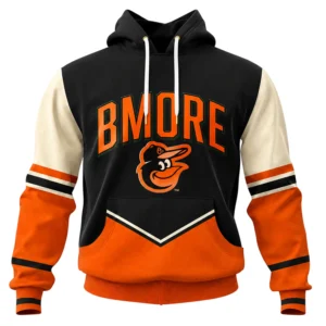 Orioles Black Hoodie Dazzling Fan Merch Custom