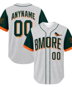 Orioles custom baseball jerseys​ Team Vibrant Style