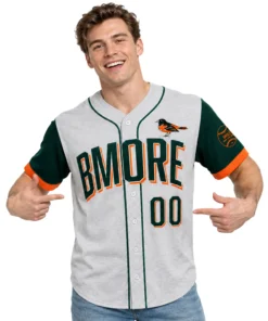 Orioles custom baseball jerseys​ Team Vibrant Style