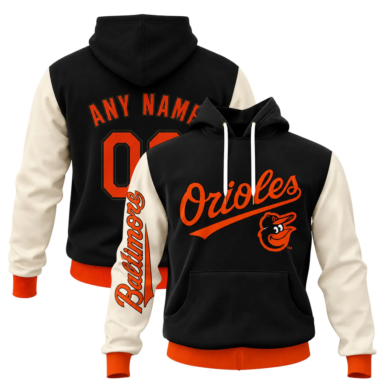 Orioles Hoodie Mens Bold Team Spirit – Unique Fan Gear