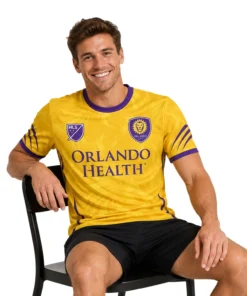 Orlando City Custom Jersey – Radiant Gold Lion