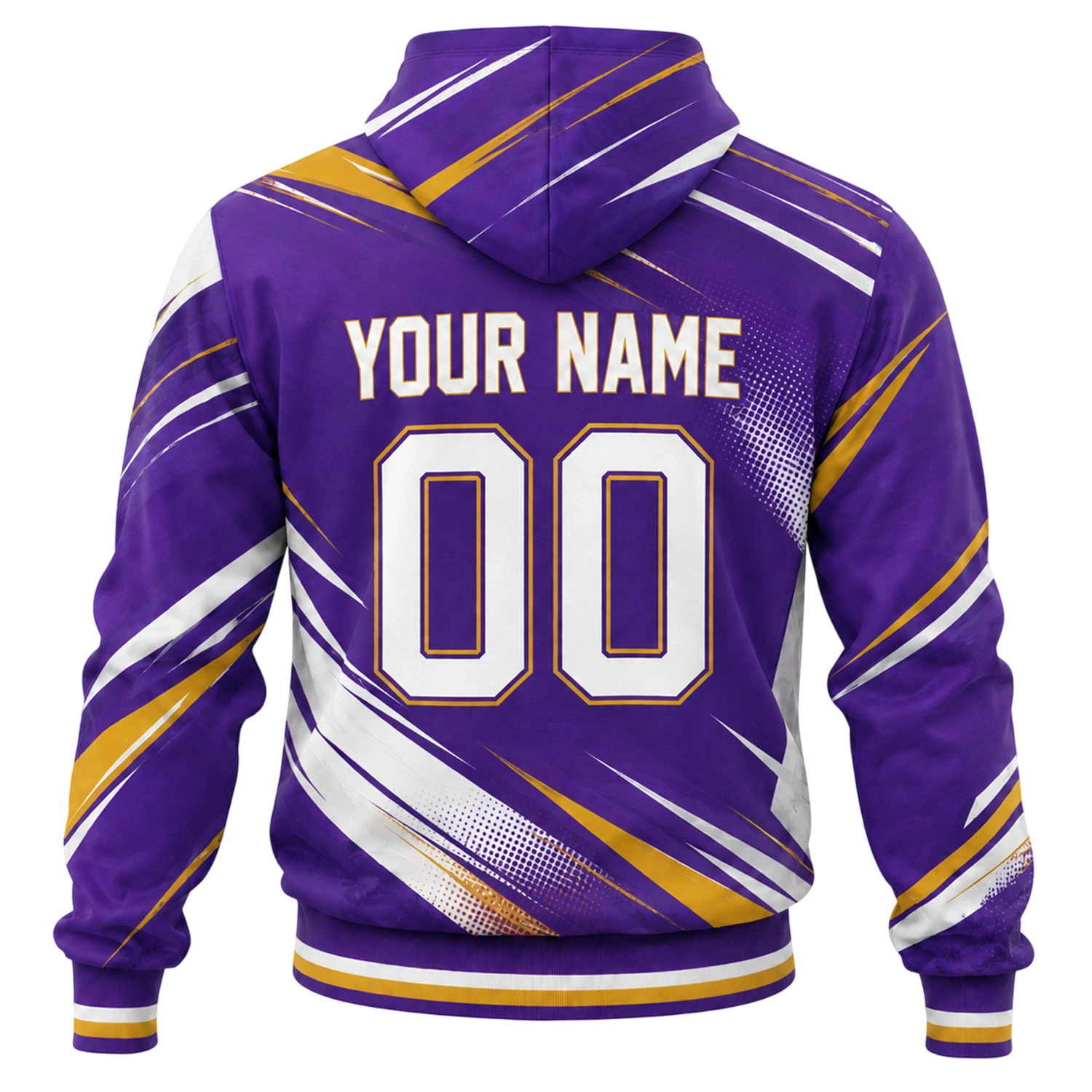 Orlando City Fan Hoodie Custom Elite Gold Lion Style