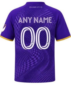 Orlando City Fan Jersey Stunning Purple Wave