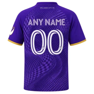 Orlando City Fan Jersey Stunning Purple Wave