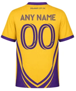 Orlando City Gold Jersey – Stunning Lion Sunrise