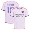 Orlando City Martín Ojeda Jersey Vibrant White Purple Style
