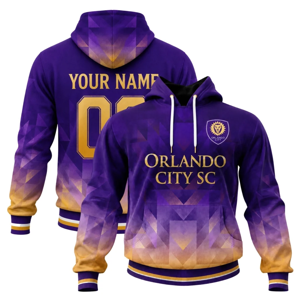 Orlando City MLS Hoodie Custom Remarkable Purple Style