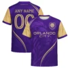 Orlando City MLS Jersey Custom – Dynamic Purple Gold