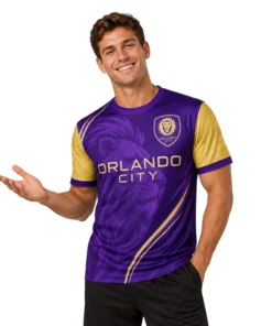 Orlando City MLS Jersey Custom – Dynamic Purple Gold