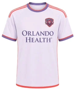 Orlando City SC Custom Jersey Elite White Purple Trim