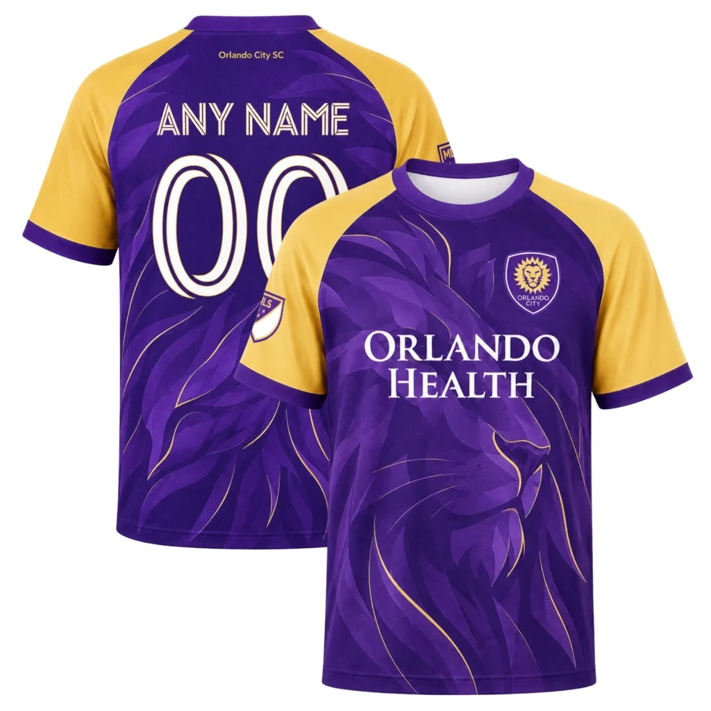 Orlando City SC Jersey – Remarkable Lion Graphic