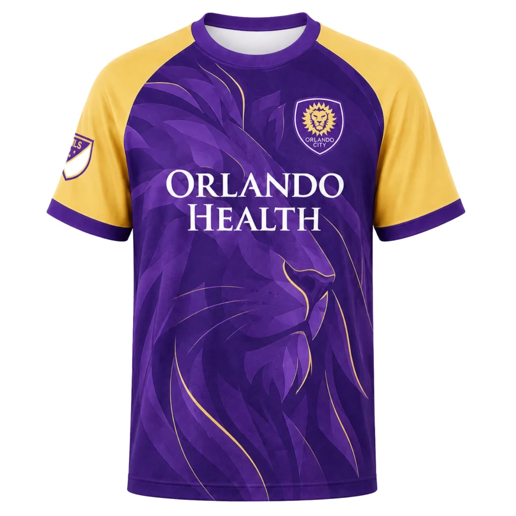 Orlando City SC Jersey – Remarkable Lion Graphic