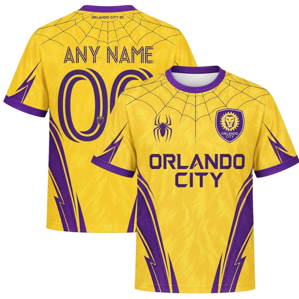 Orlando City SC MLS Jersey – Elite Spiderman Edition