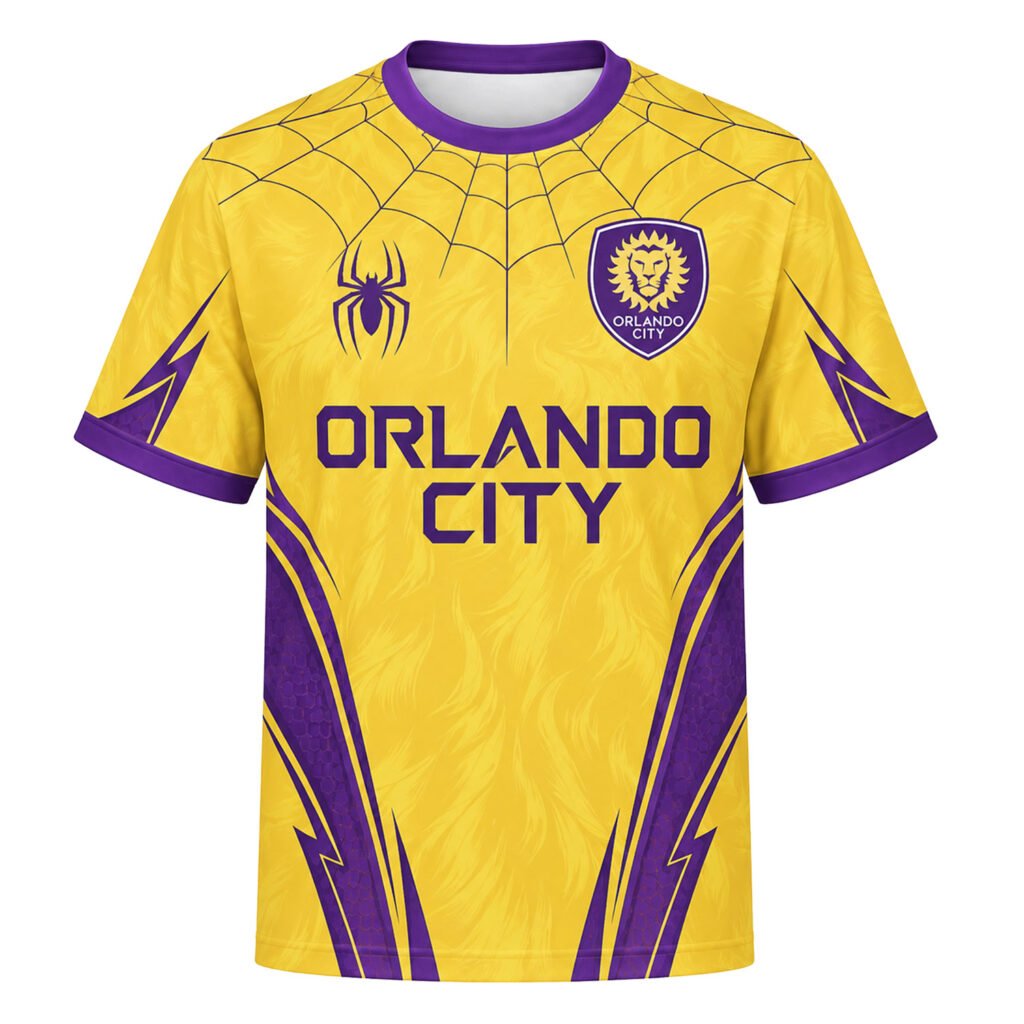 Orlando City SC MLS Jersey – Elite Spiderman Edition