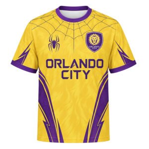 Orlando City SC MLS Jersey – Elite Spiderman Edition