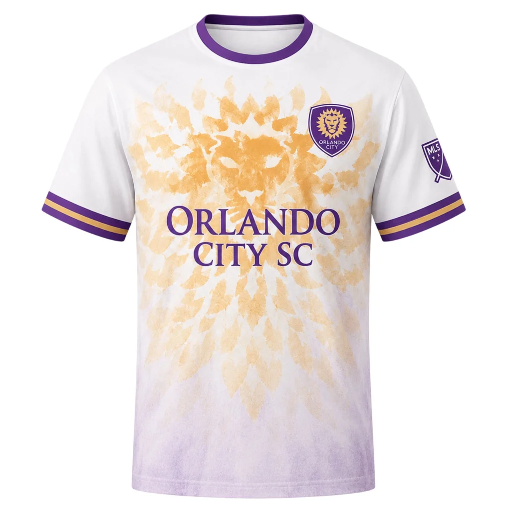 Orlando City SC Soccer Jersey – Vibrant Lion Design