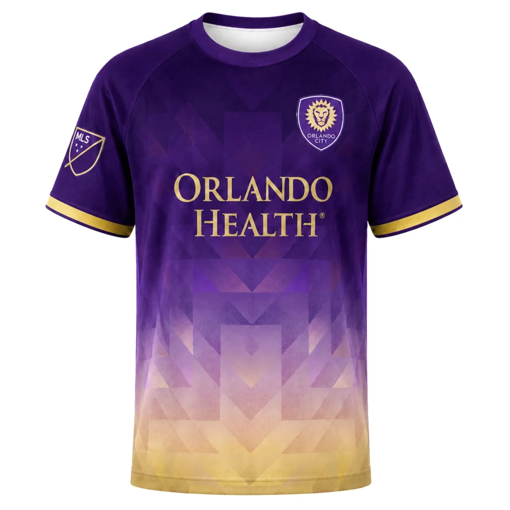 Orlando City Soccer Jersey – Dynamic Purple Gold
