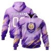 Orlando Soccer Hoodie Custom Stunning Purple Design