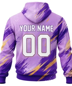 Orlando Soccer Hoodie Custom Stunning Purple Design