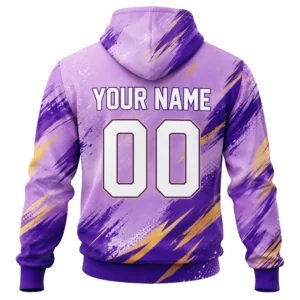 Orlando Soccer Hoodie Custom Stunning Purple Design