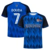 Ousseni Bouda SJ Earthquakes Jersey Ultimate Blue Graphic