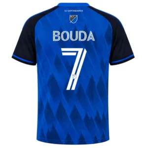 Ousseni Bouda SJ Earthquakes Jersey Ultimate Blue Graphic