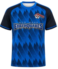 Ousseni Bouda SJ Earthquakes Jersey Ultimate Blue Graphic