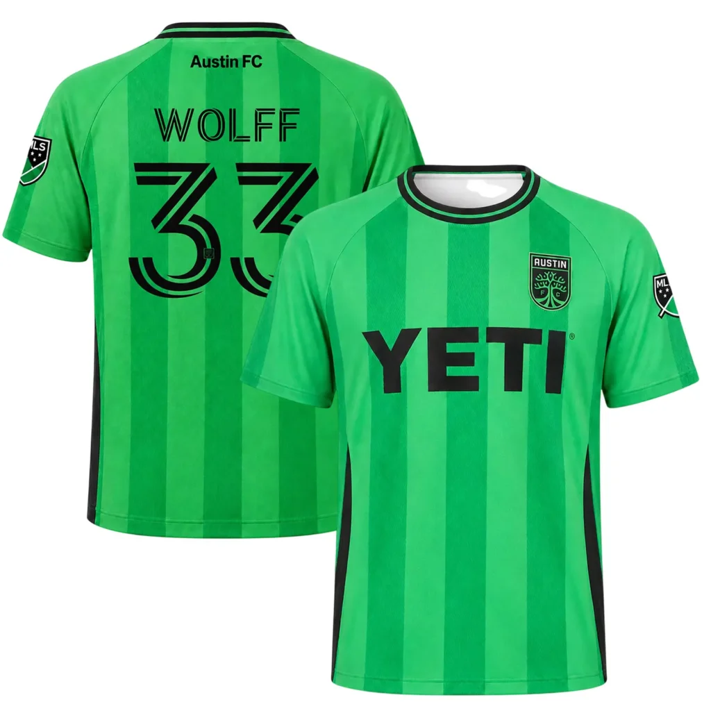 Owen Wolff Austin FC Jersey Custom – Elite #33