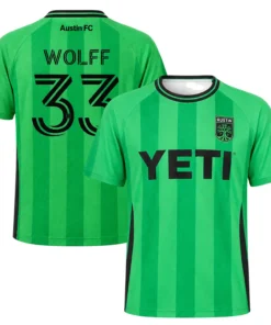 Owen Wolff Austin FC Jersey Custom – Elite #33