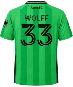Owen Wolff Austin FC Jersey Custom – Elite #33