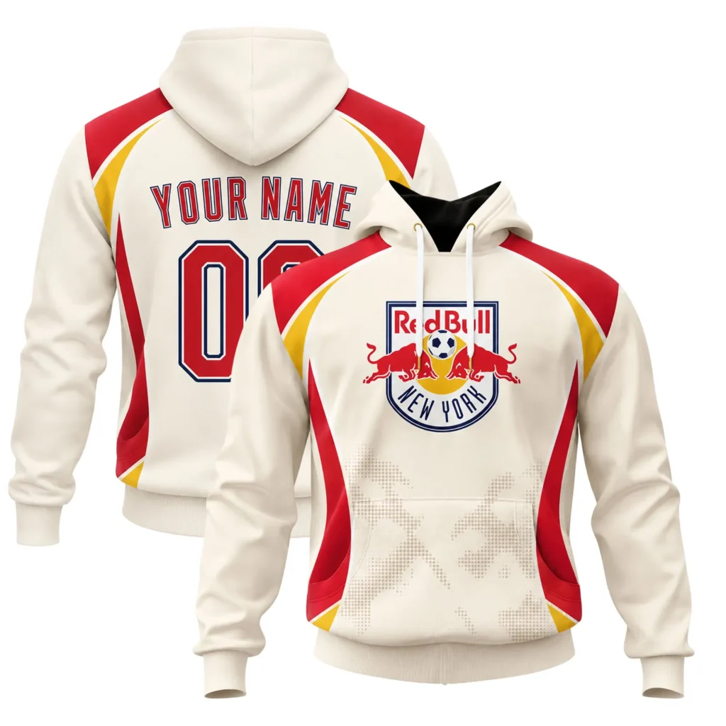 Personalize NY Red Bulls Hoodie - Unique Fan