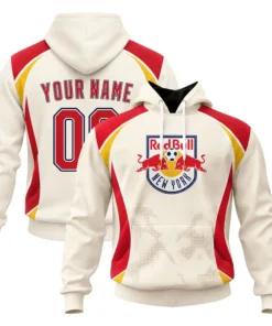 Personalize NY Red Bulls Hoodie - Unique Fan