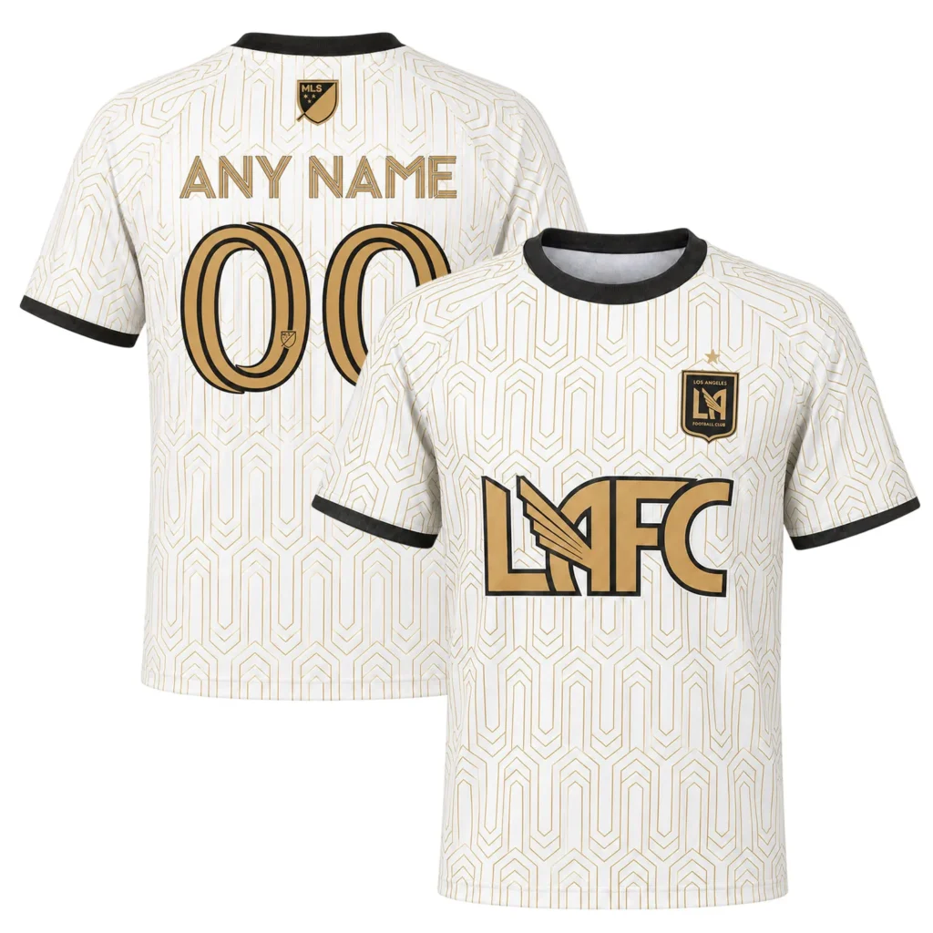 Personalized LAFC White Jersey Refined Unique Name and Number
