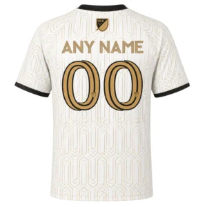 Personalized LAFC White Jersey Refined Unique Name and Number