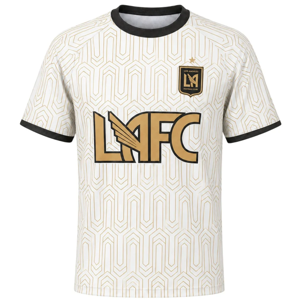 Personalized LAFC White Jersey Refined Unique Name and Number