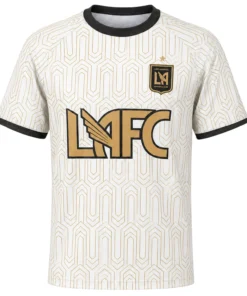 Personalized LAFC White Jersey Refined Unique Name and Number
