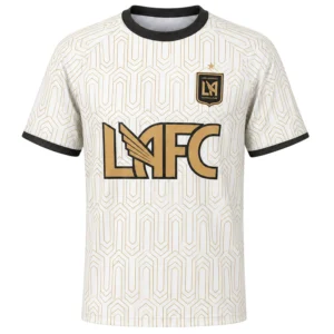Personalized LAFC White Jersey Refined Unique Name and Number