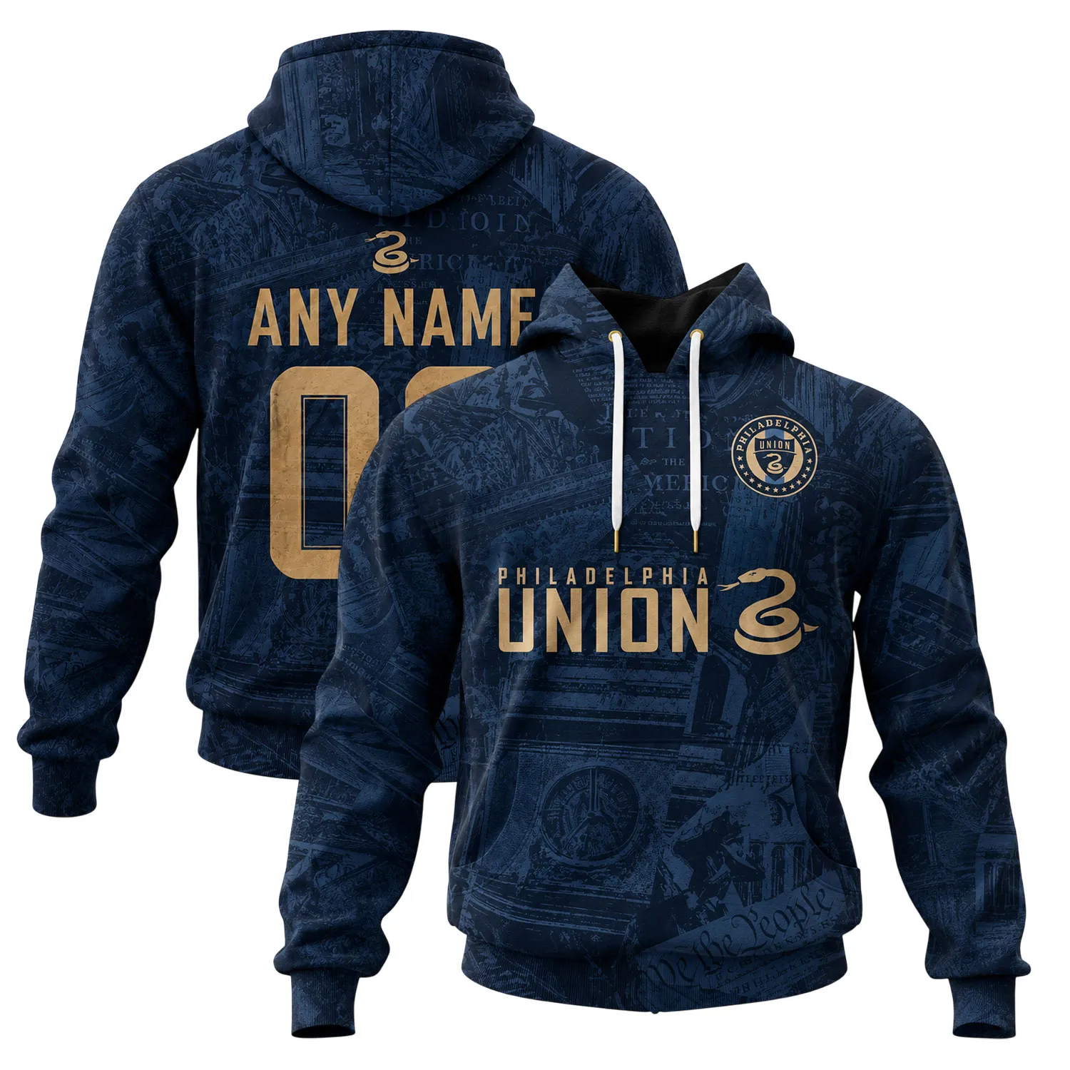 Philadelphia Union Custom Hoodie – Personalized Special Team Gear