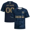 Philadelphia Union Custom Jersey – Bold Name & Number