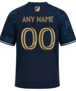 Philadelphia Union Custom Jersey – Bold Name & Number