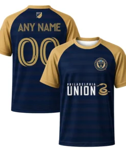 Philadelphia Union Navy Jersey – Spirited Name & Number