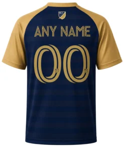 Philadelphia Union Navy Jersey – Spirited Name & Number