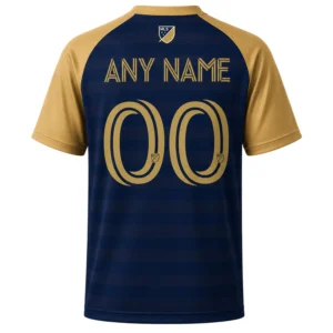 Philadelphia Union Navy Jersey – Spirited Name & Number