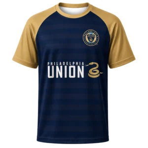 Philadelphia Union Navy Jersey – Spirited Name & Number