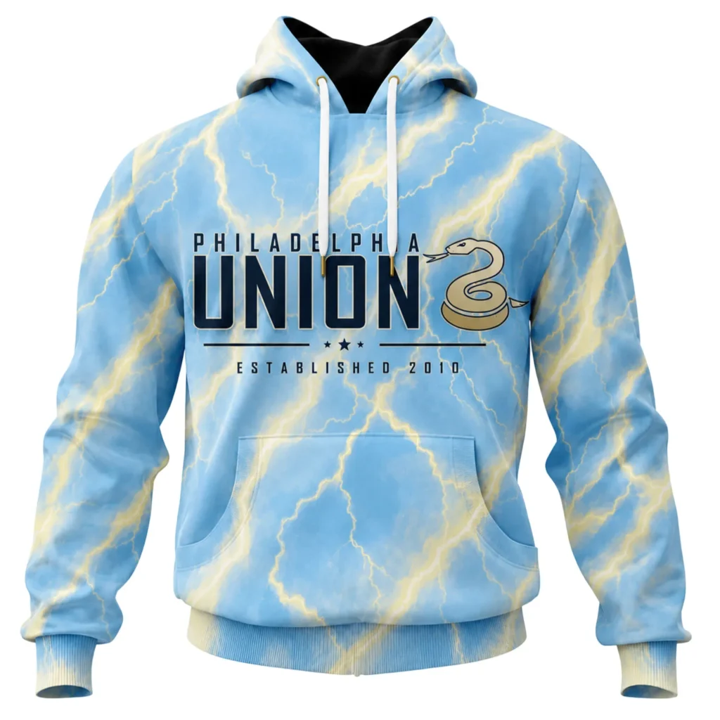 Philadelphia Union Retro Hoodie – Classic Elite Fan Apparel