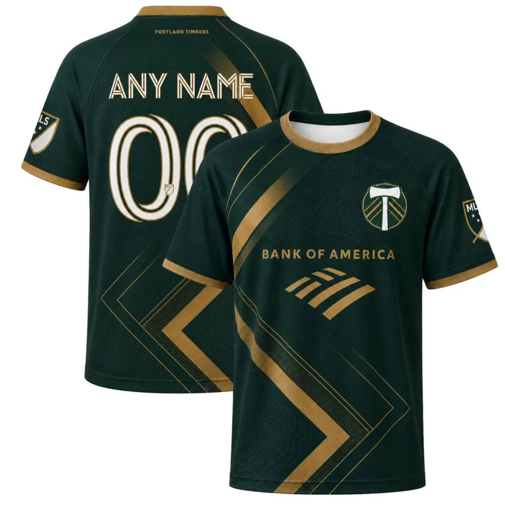 Portland Timbers Custom Jersey – Creative Personalized Name & Number
